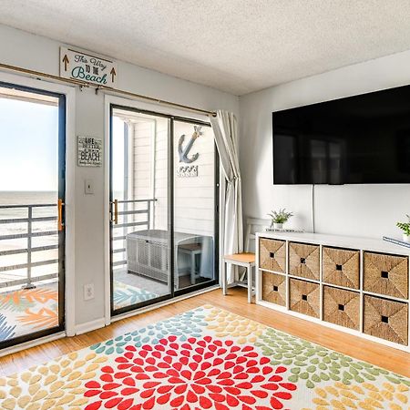 Cozy Beachfront Condo With Wifi, Views And Pool Access Myrtle Beach Exteriér fotografie