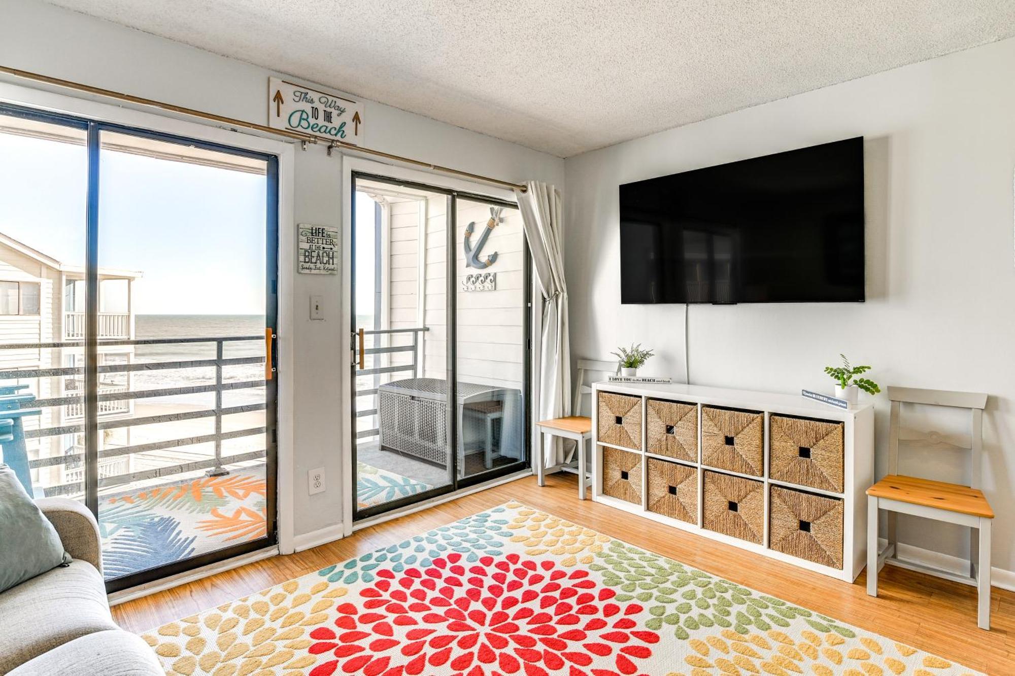 Cozy Beachfront Condo With Wifi, Views And Pool Access Myrtle Beach Exteriér fotografie