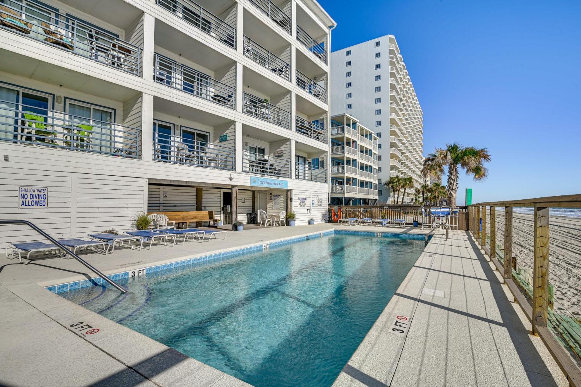 Cozy Beachfront Condo With Wifi, Views And Pool Access Myrtle Beach Exteriér fotografie