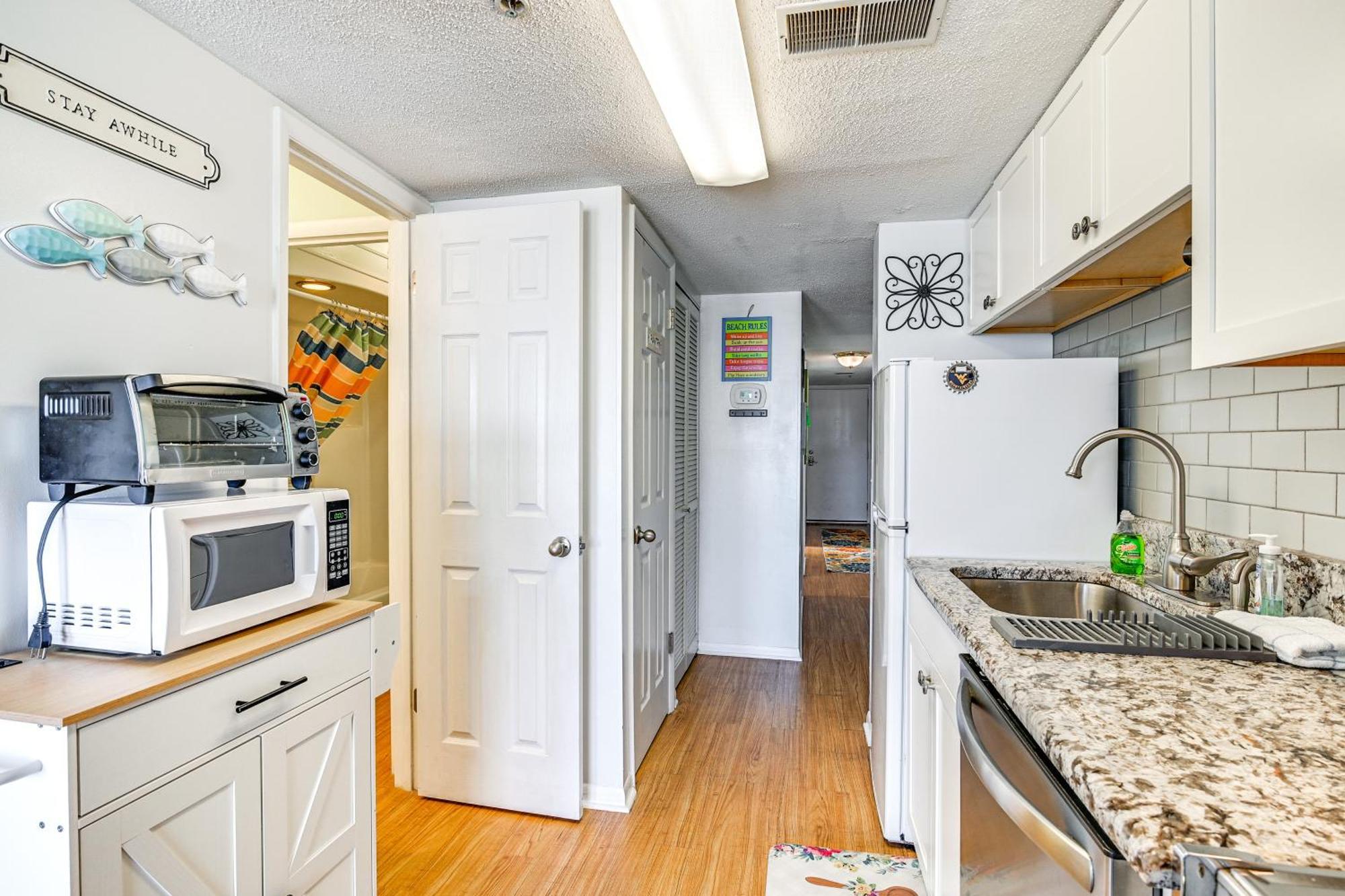 Cozy Beachfront Condo With Wifi, Views And Pool Access Myrtle Beach Exteriér fotografie